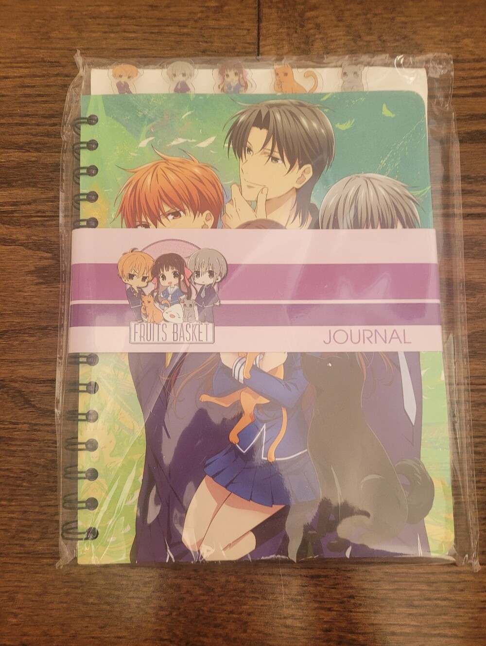 NWT- Official Fruits Basket Notebook